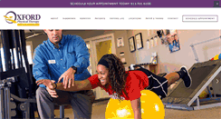 Desktop Screenshot of oxfordphysicaltherapy.com